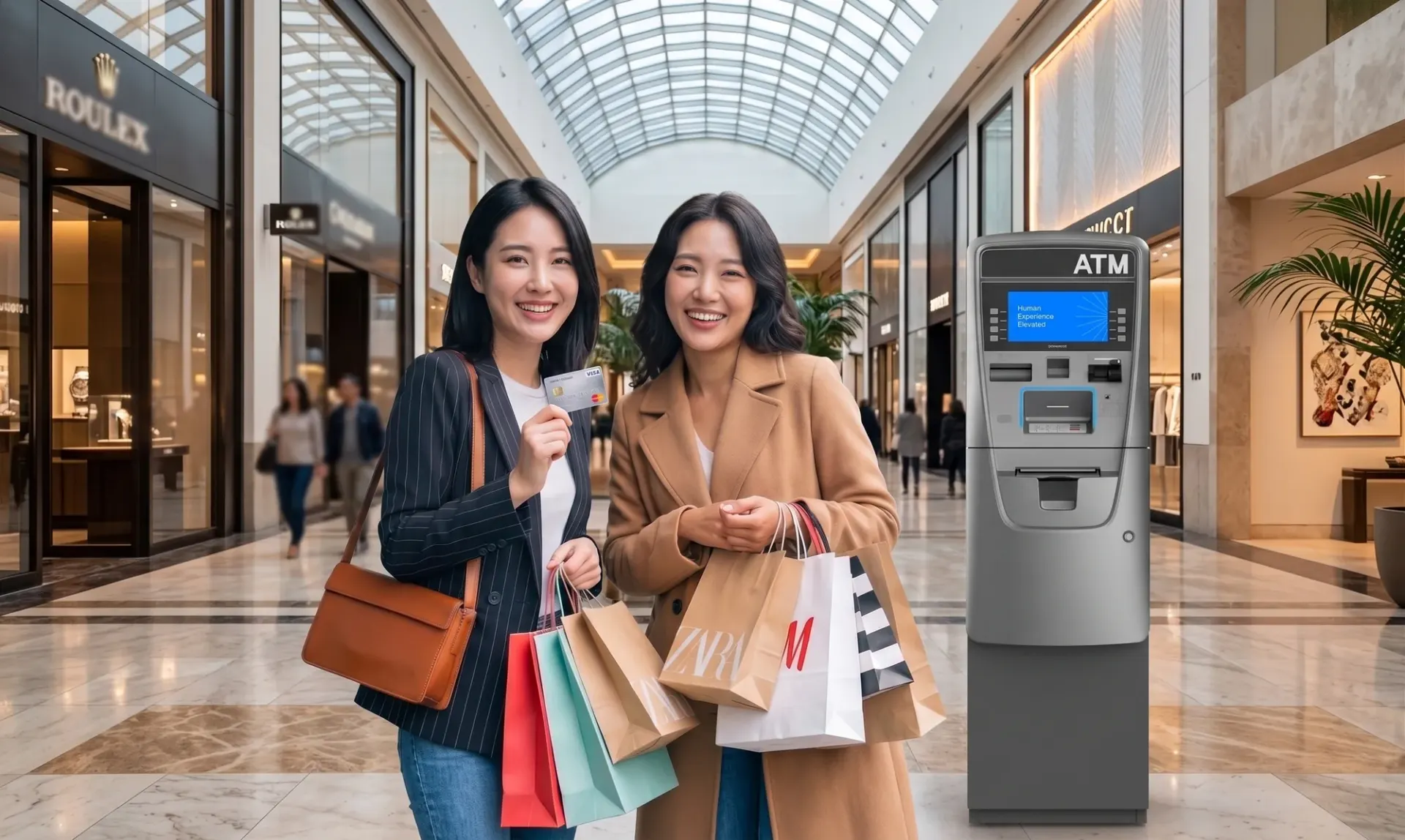 Retail ATM placement environment
